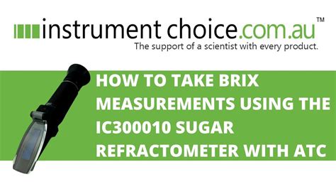 refractometer to take brix or sugar readings|how to calculate brix value.